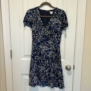 J. Crew Factory faux wrap dress
